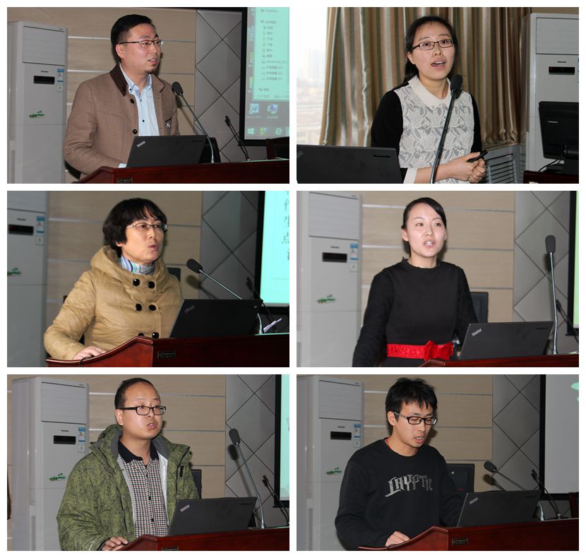 参赛选手们交流与学生同成长的心得体会