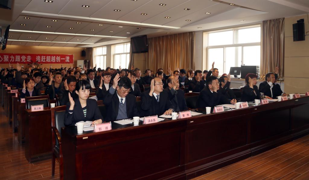 大会表决