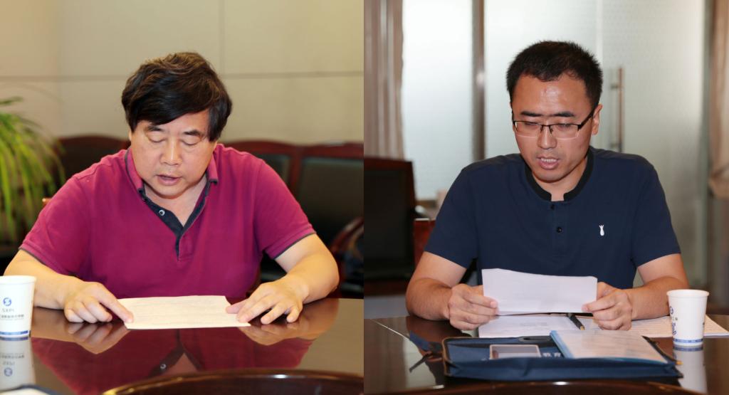 师生代表发言
